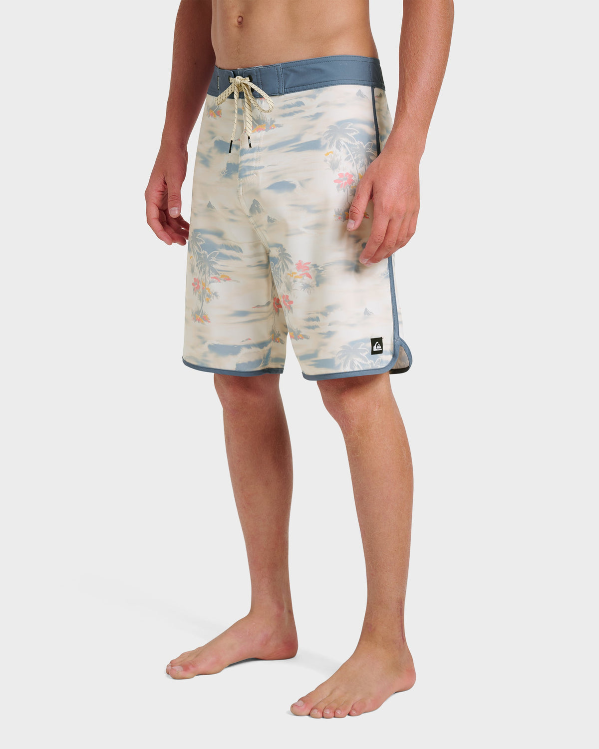 Quick Silver Surfsilk Tropical Surf 19" Boardshorts - Moonstruck
