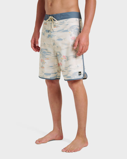 Quick Silver Surfsilk Tropical Surf 19" Boardshorts - Moonstruck