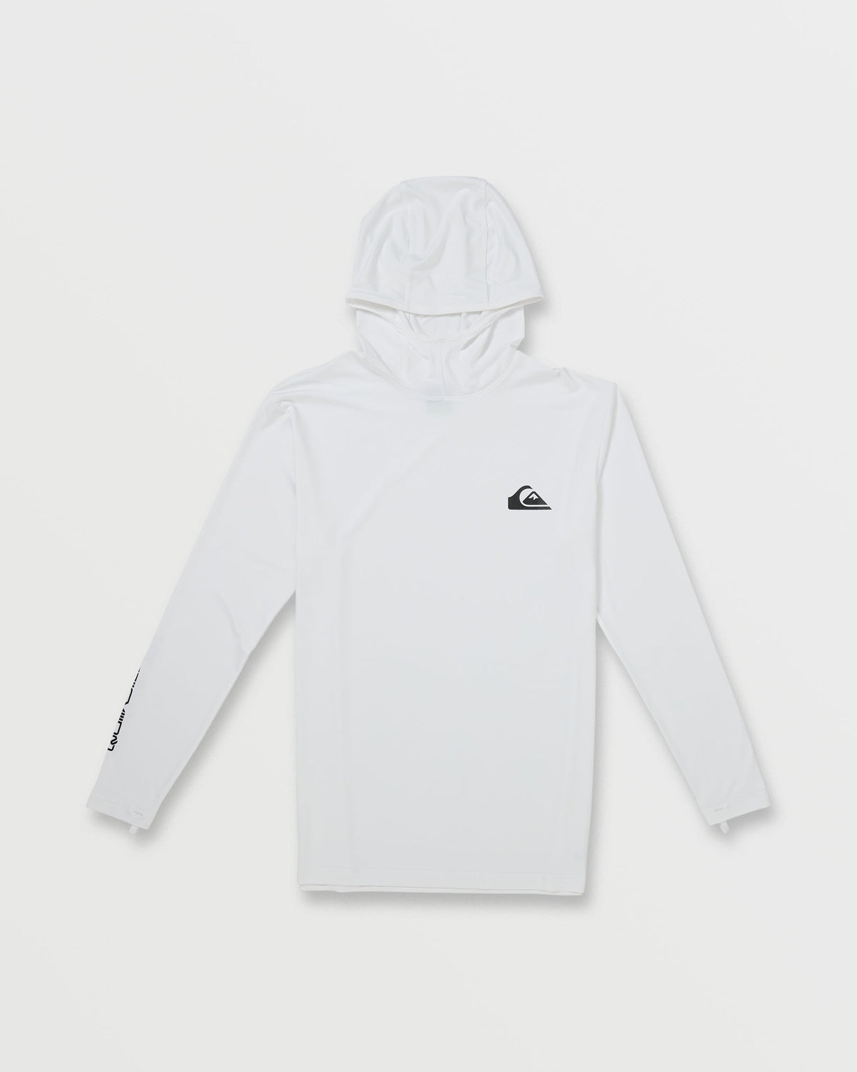 Quick Silver Everyday Hooded Surf Tee - White