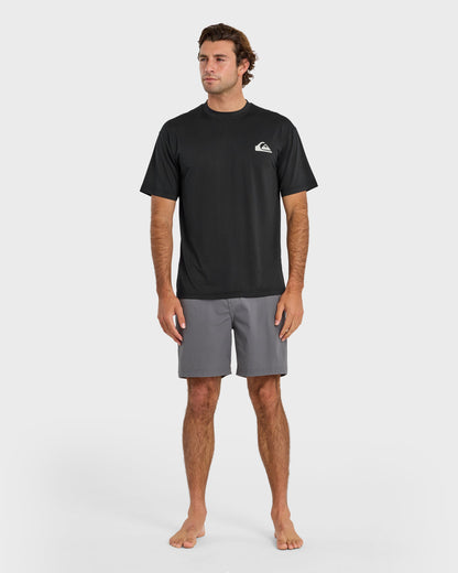 Quick Silver Everyday Short Sleeve Surf Tee - Black
