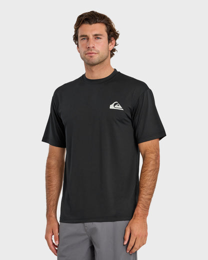 Quick Silver Everyday Short Sleeve Surf Tee - Black