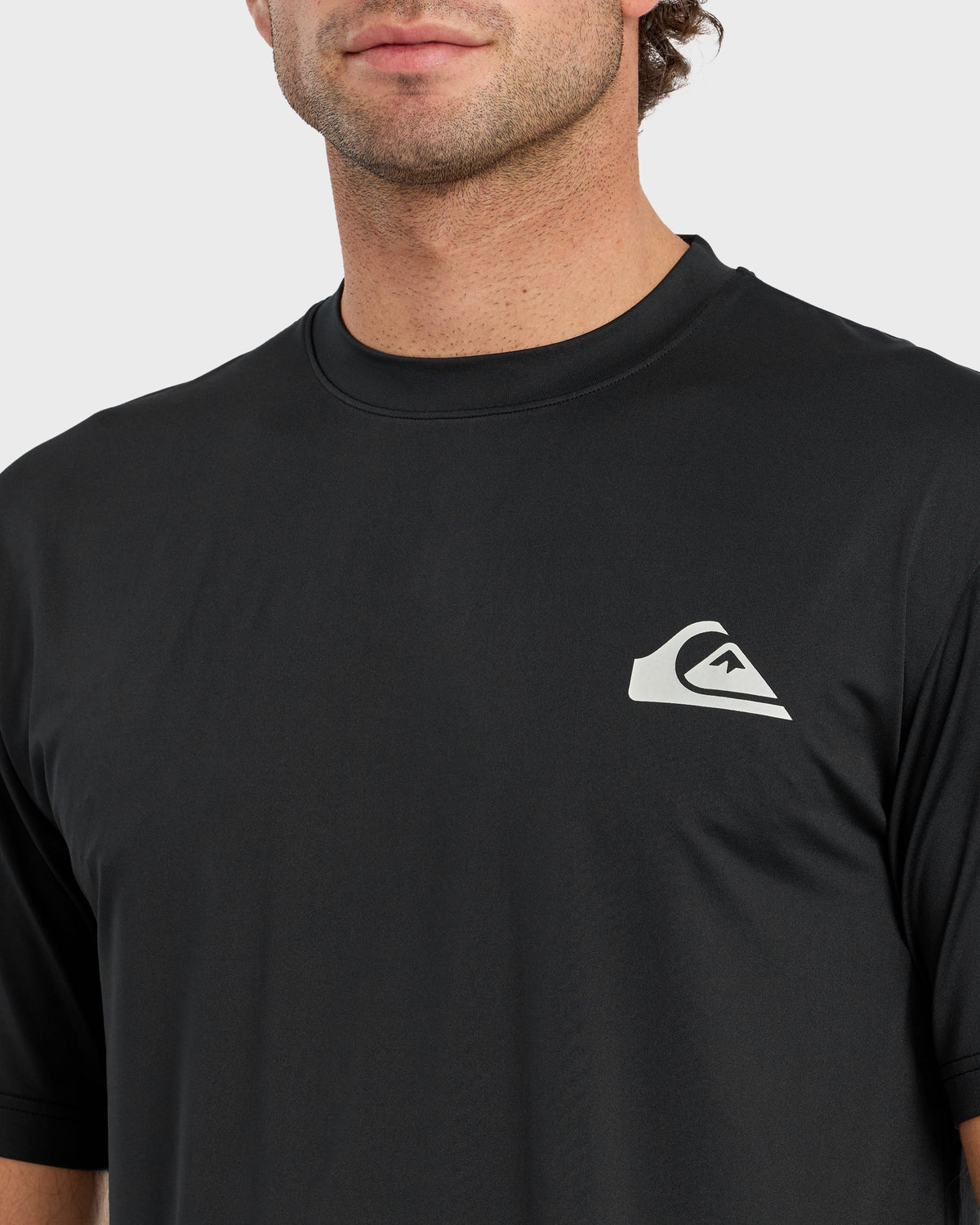Quick Silver Everyday Short Sleeve Surf Tee - Black