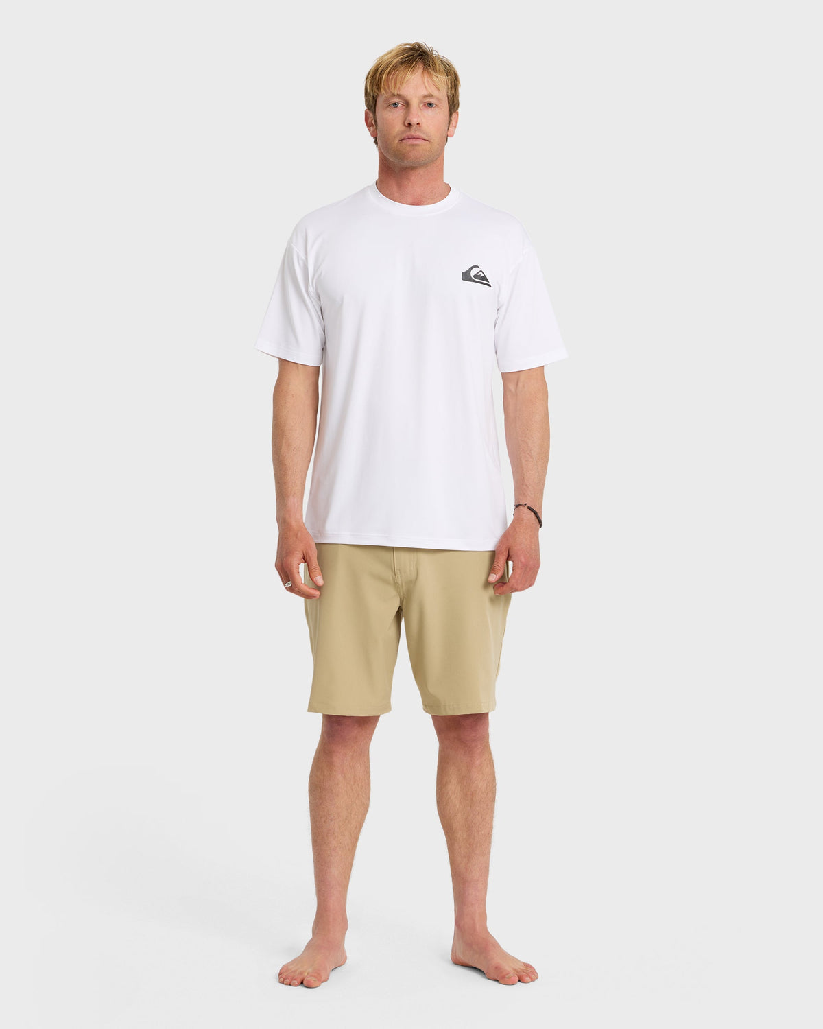 Quick Silver Everyday Short Sleeve Surf Tee - White