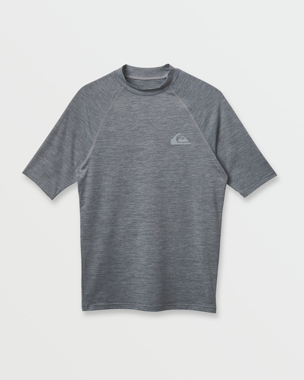 Quick Silver Everyday UPF 50 Short Sleeve Rashguard - Smoked Gray Heather