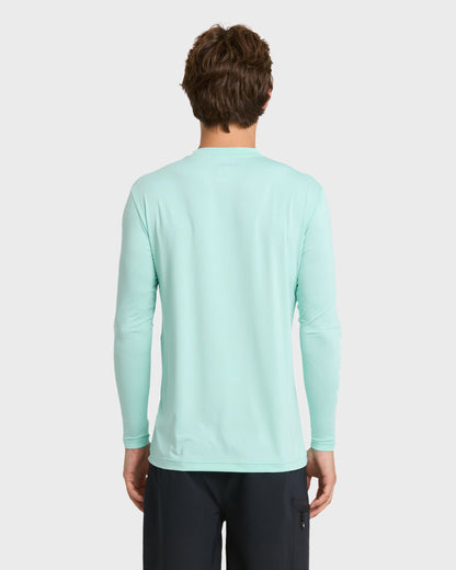 Quick Silver Everyday Long Sleeve Surf Tee - Island Waters