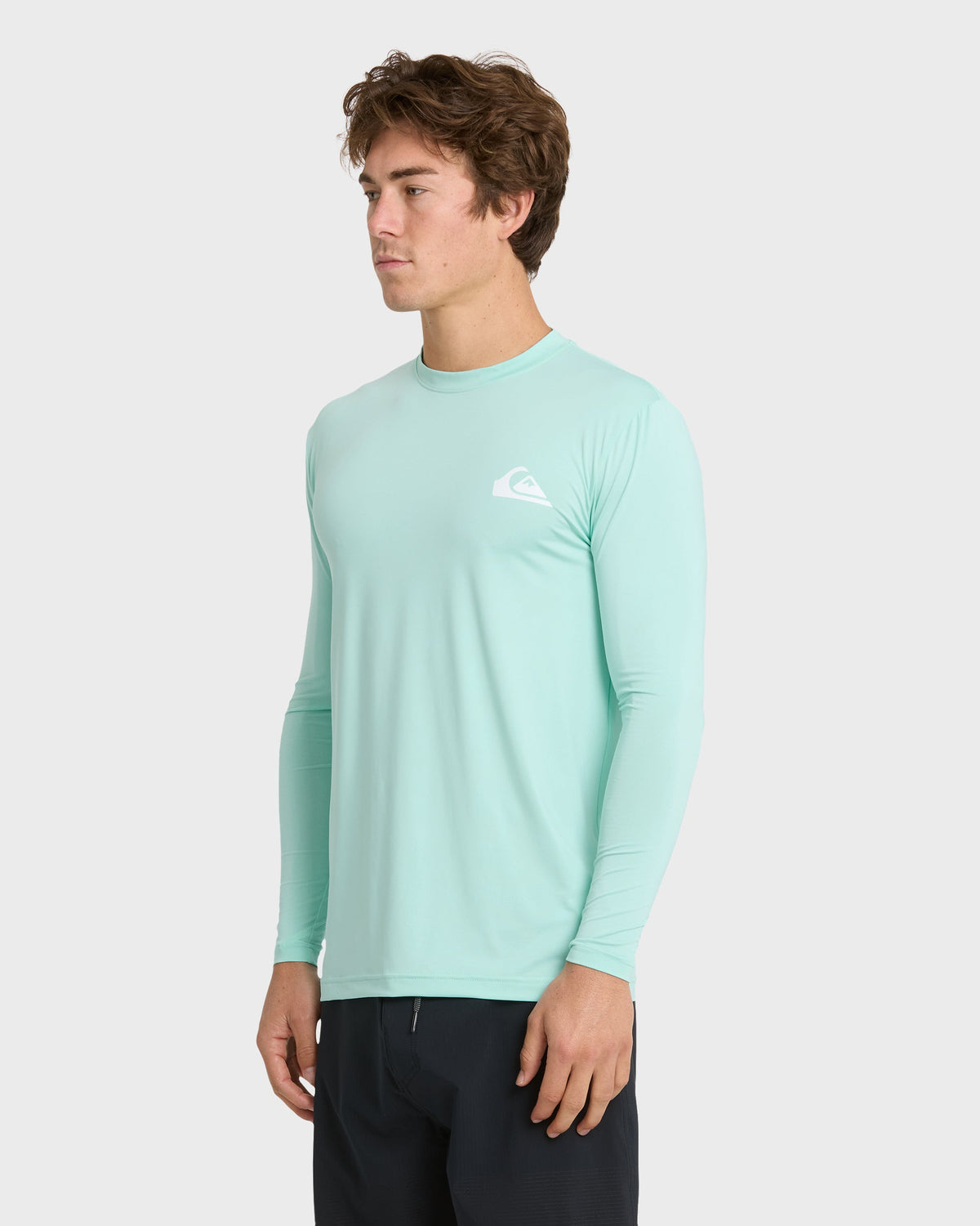 Quick Silver Everyday Long Sleeve Surf Tee - Island Waters