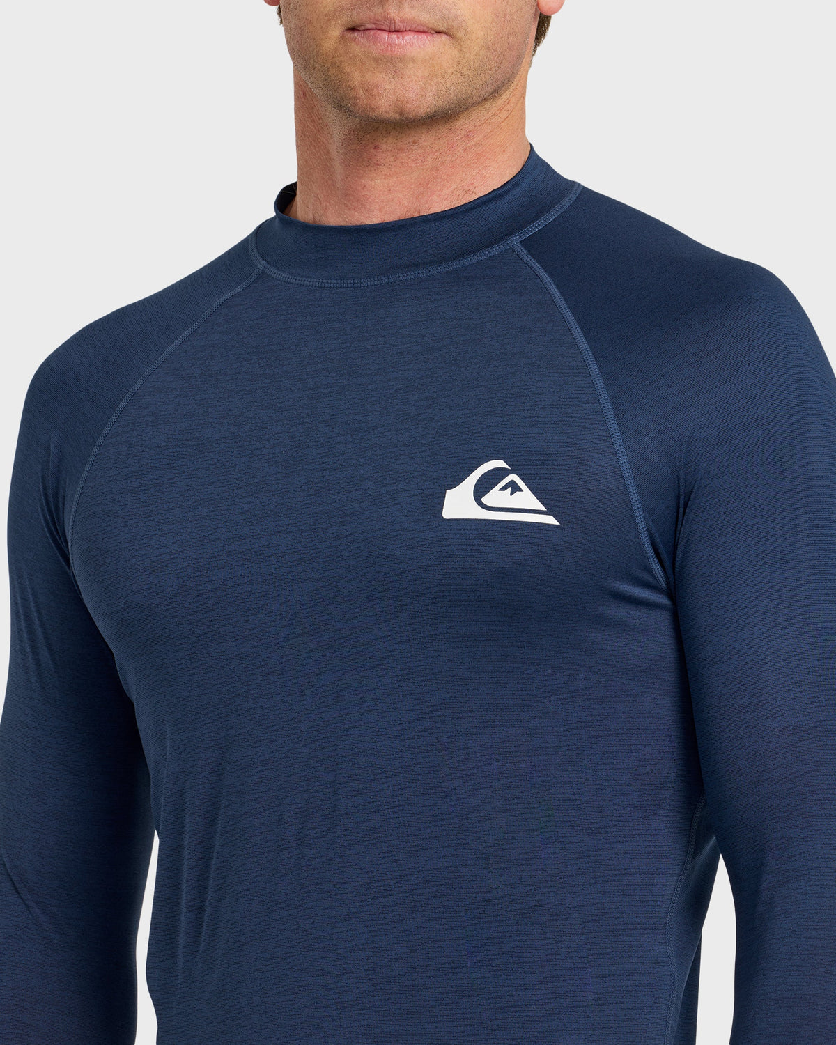 Quick Silver Everyday UPF 50 Long Sleeve Rashguard - Navy Heather