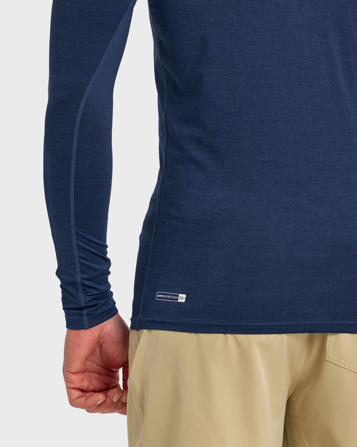 Quick Silver Everyday UPF 50 Long Sleeve Rashguard - Navy Heather
