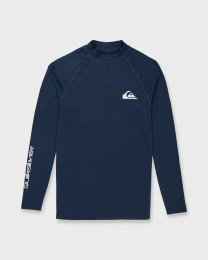 Quick Silver Everyday UPF 50 Long Sleeve Rashguard - Navy Heather