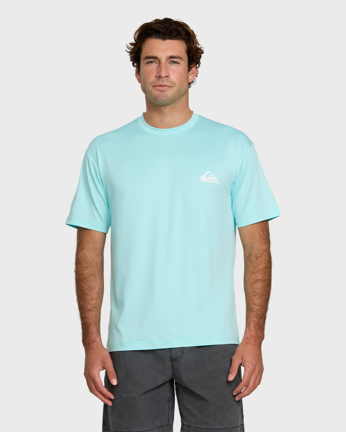 Quick Silver Everyday Short Sleeve Surf Tee - Island Waters