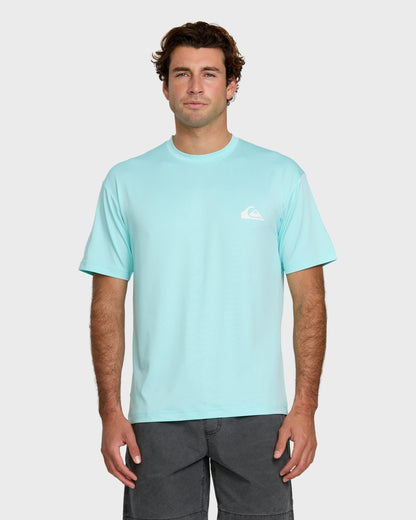 Quick Silver Everyday Short Sleeve Surf Tee - Island Waters