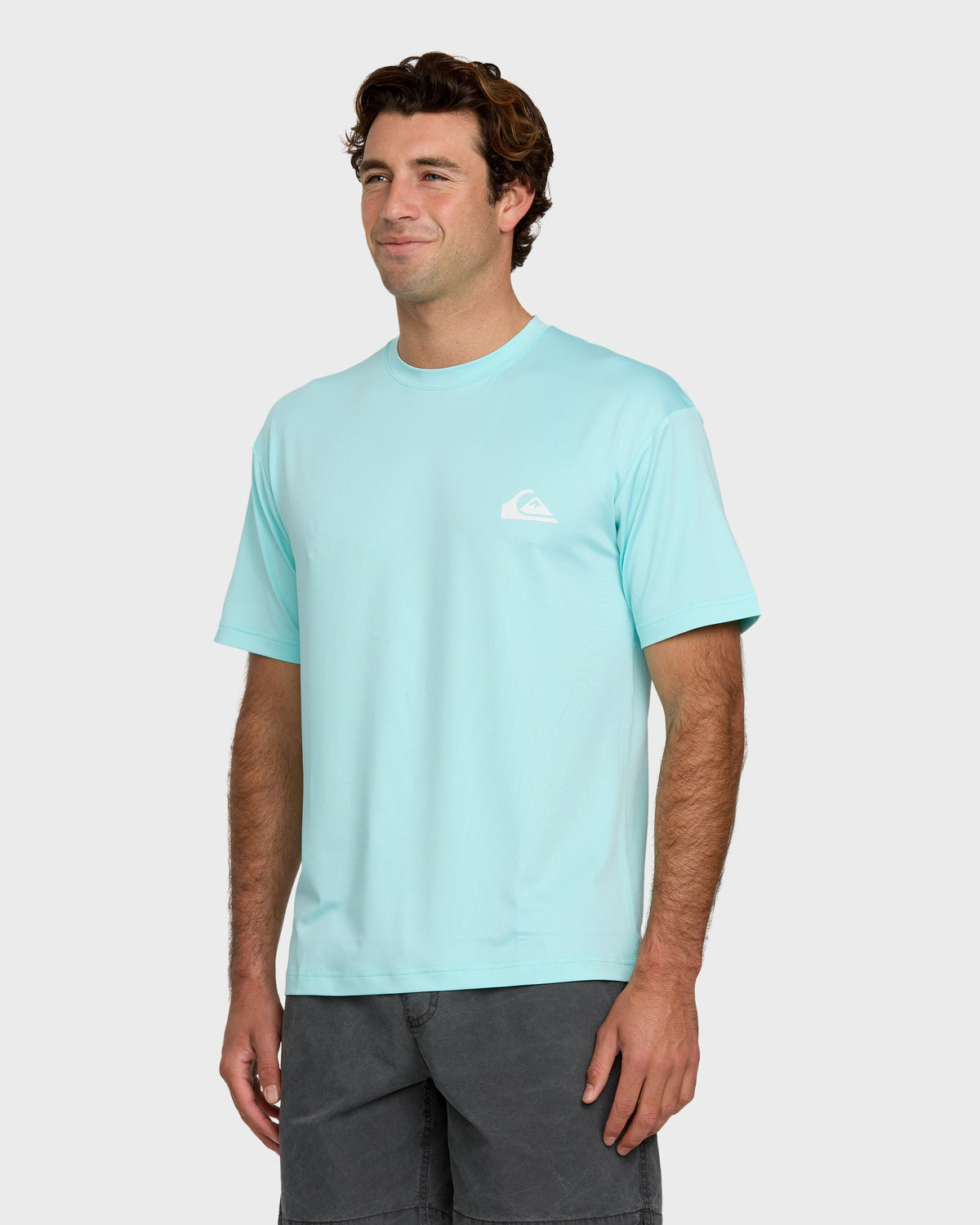 Quick Silver Everyday Short Sleeve Surf Tee - Island Waters