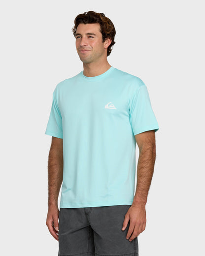 Quick Silver Everyday Short Sleeve Surf Tee - Island Waters