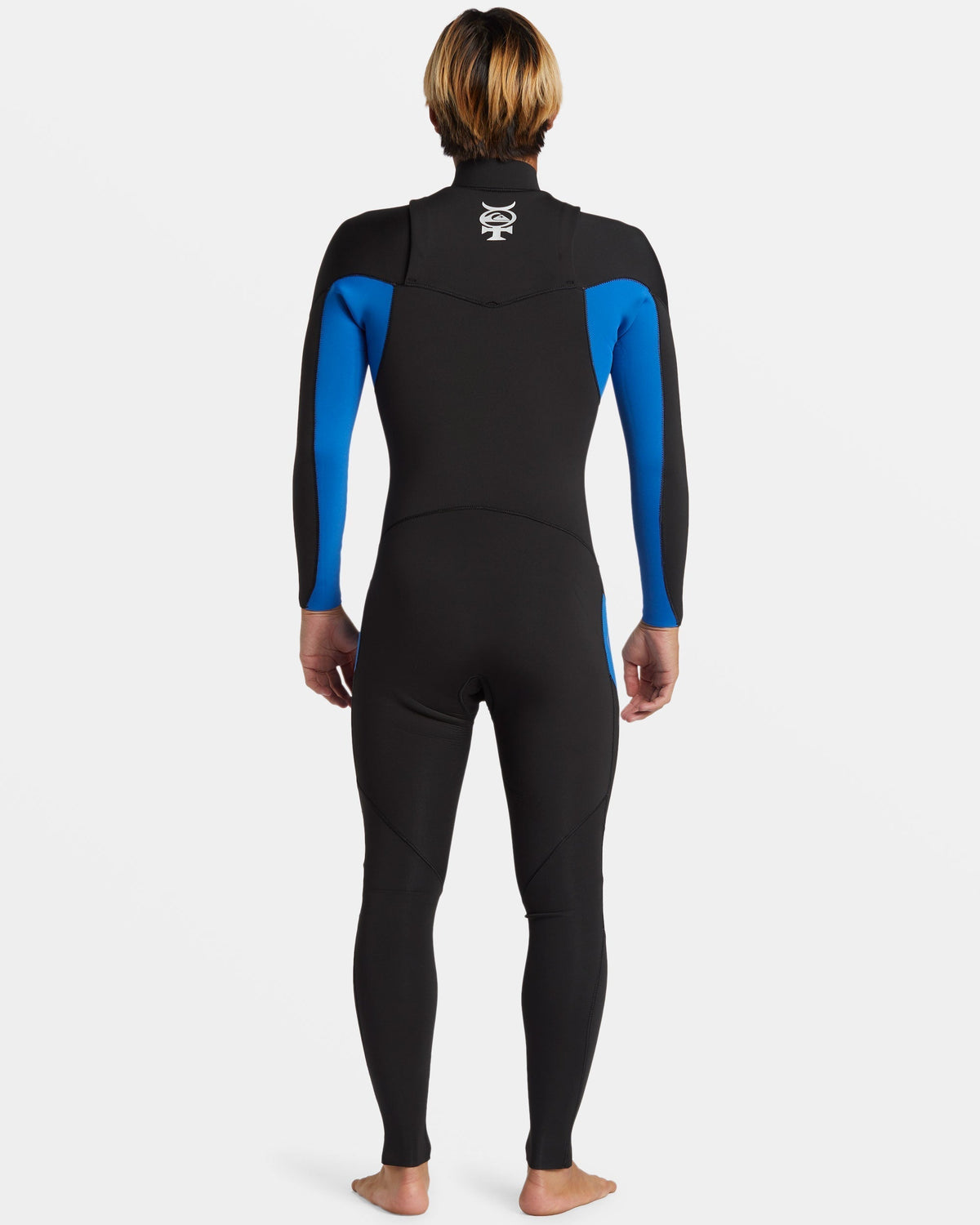 Quick Silver 4/3mm Mercury Chest Zip GBS Wetsuit - Olympian Blue