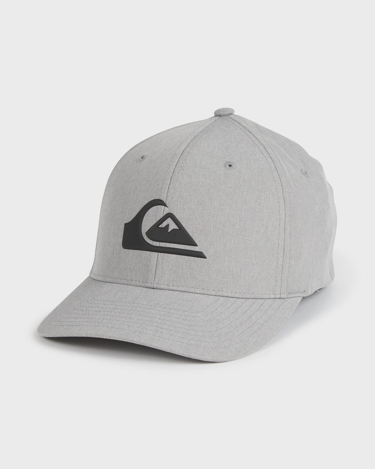 Quick Silver Amped Up Flexifit Hat - Sleet Gray Heather