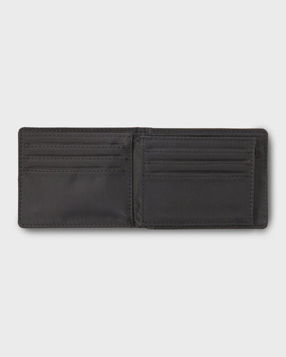 Quick Silver Stitchy 3 Wallet - Chocolate Brown
