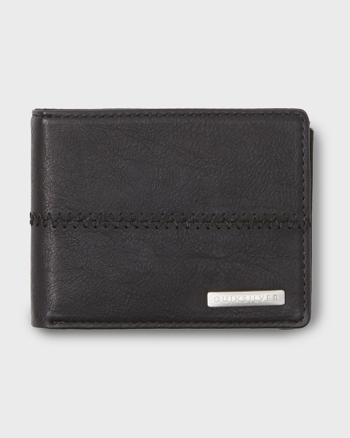 Quick Silver Stitchy 3 Wallet - Black Black