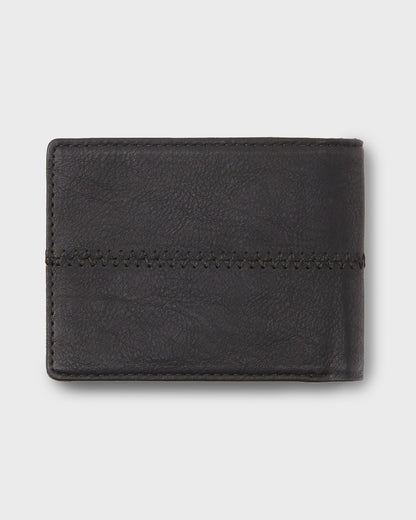 Quick Silver Stitchy 3 Wallet - Black Black