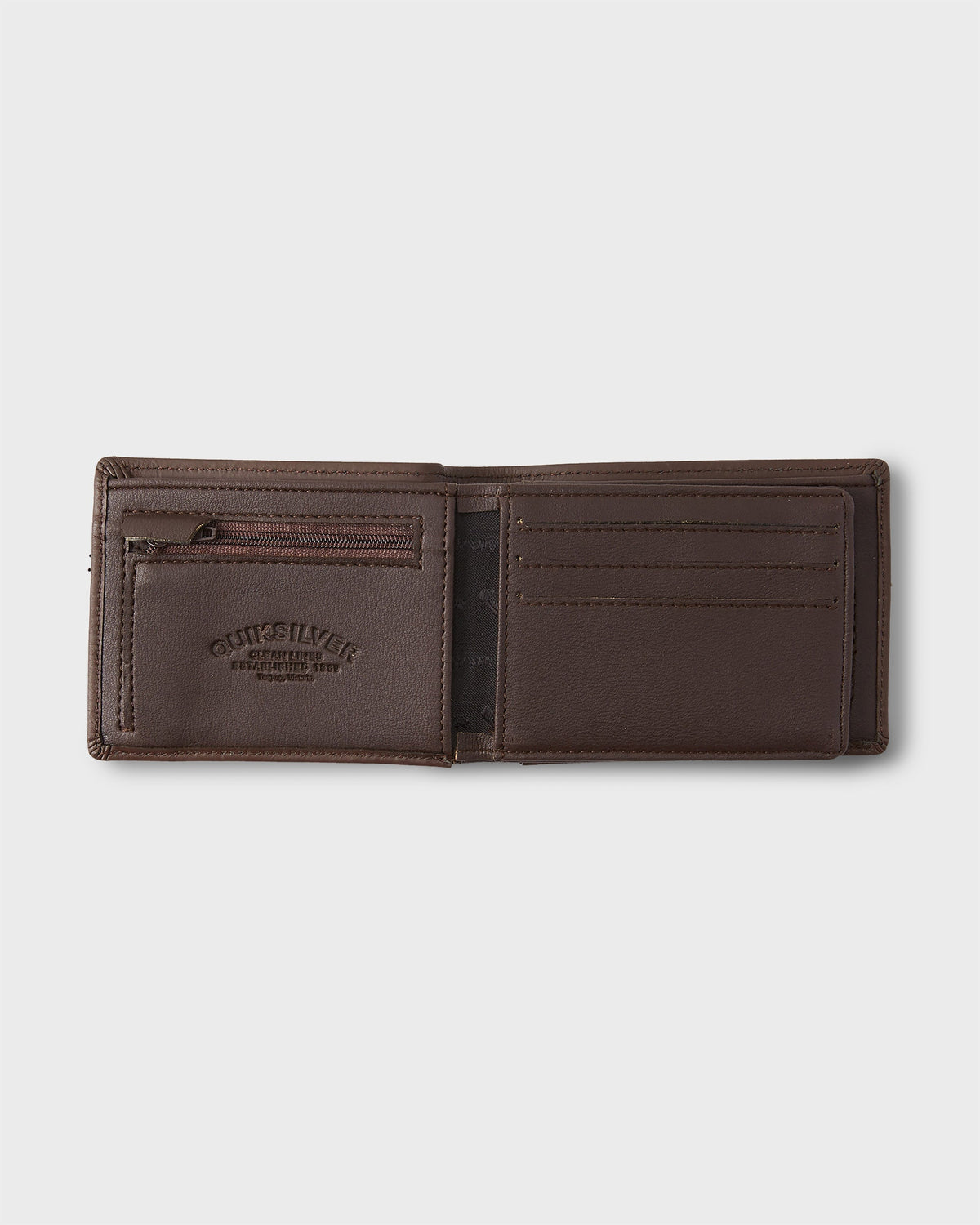 Quick Silver Mack 2 Wallet - Chocolate Brown