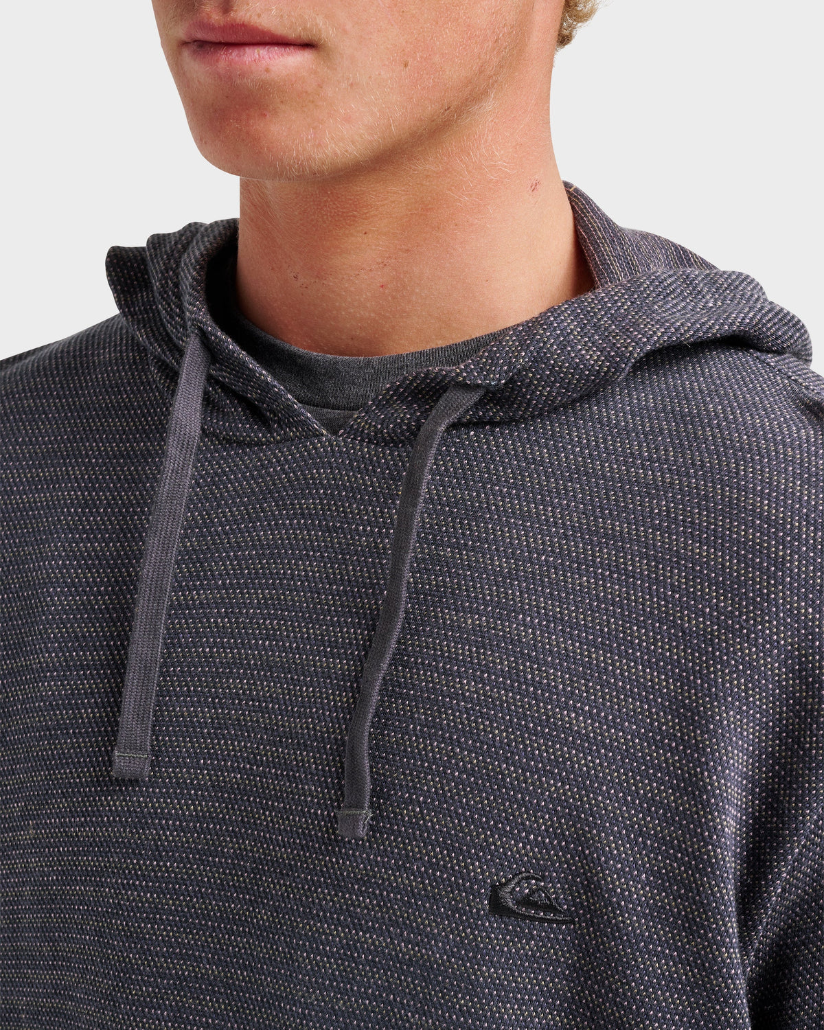 Quick Silver Vista Long Sleeve Hood - Graystone