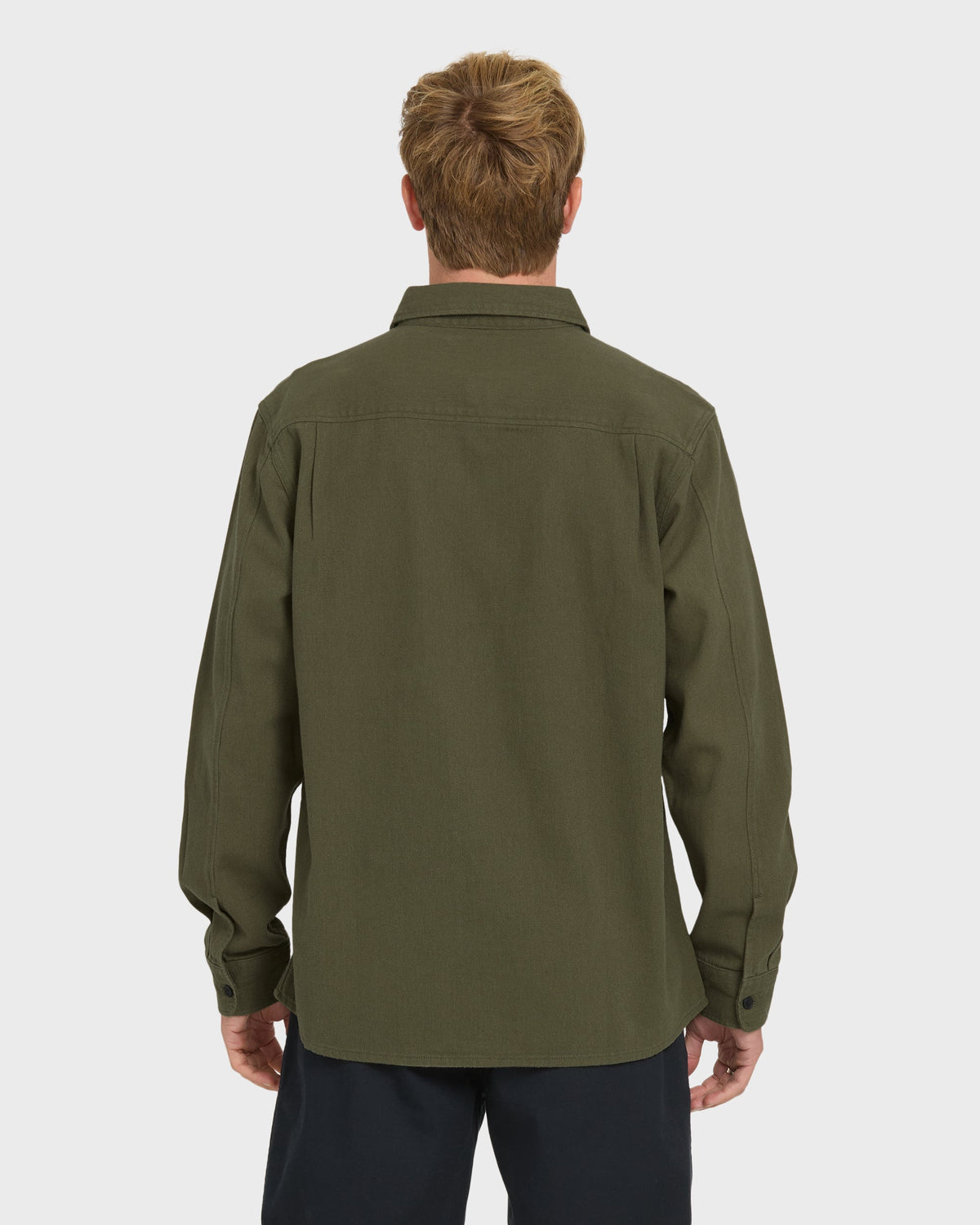 Quick Silver Heron Long Sleeve Shirt - Grape Leaf
