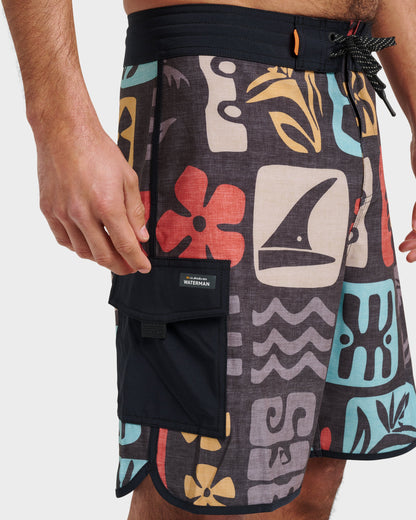 Quick Silver Waterman Dunes Boardshorts - Black